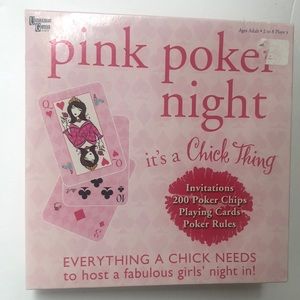Pink Poker‎ Night It’s A Chick Thing Girl’s Night Out Card Game New Open Box